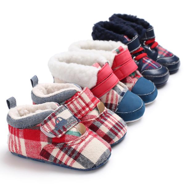 Buy Wholesale warm cotton 0-18 months prewalker baby booties at wholesale prices