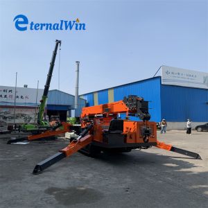 Quality 11 M Max Working Radius 3 Ton Spider Crane for Versatile Lifting and Performance for sale