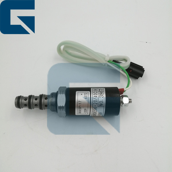 Buy SKX5P-17 Solenoid Valve EC210 For Excavator Spare Parts SKX5P17 at wholesale prices