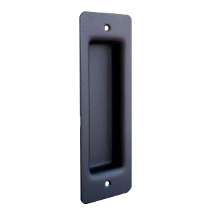 Recessed Matte Black Flush Pull Handle Rectangular