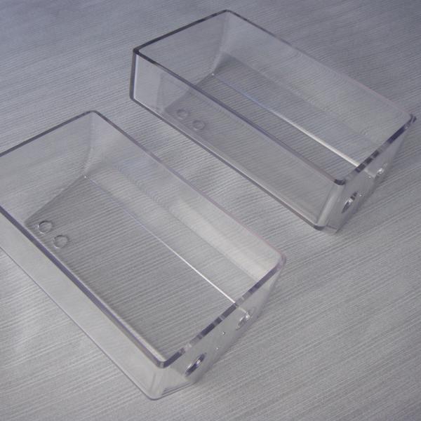 Buy Clear Polycarbonate Custom CNC Milled Parts High Transparency High Precision at wholesale prices