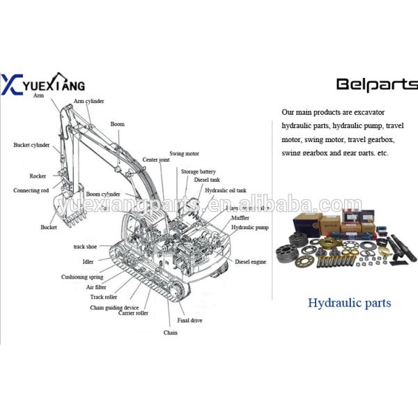 Steel Excavator Final Drive Parts HMGF35 HMGF48 HMGF67 ZX200 ZX230 ZX330