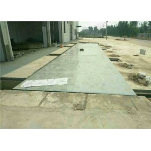 Buy cheap U Beam Girders Pit Type Weighbridge System Printer Load Cells Auto Tare Clearing from wholesalers