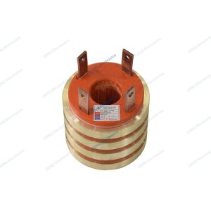 Quality Through Bore Carbon Brush Slip Ring with 60A Current For Engineering Machinery for sale