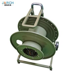 Tactical Fiber Optic 500m Rotary Joints Cable Reel outdoor working reel drum for