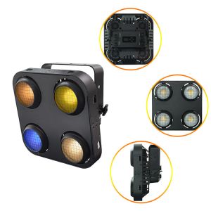 4x90w DMX512 Controlled RGB LED Stage Lighting Waterproof Blinder Light with