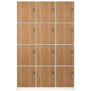 China Solid Wood PANEL Employee Locker with Locking Storage Room for Gym Bathroom Dormitory on sale
