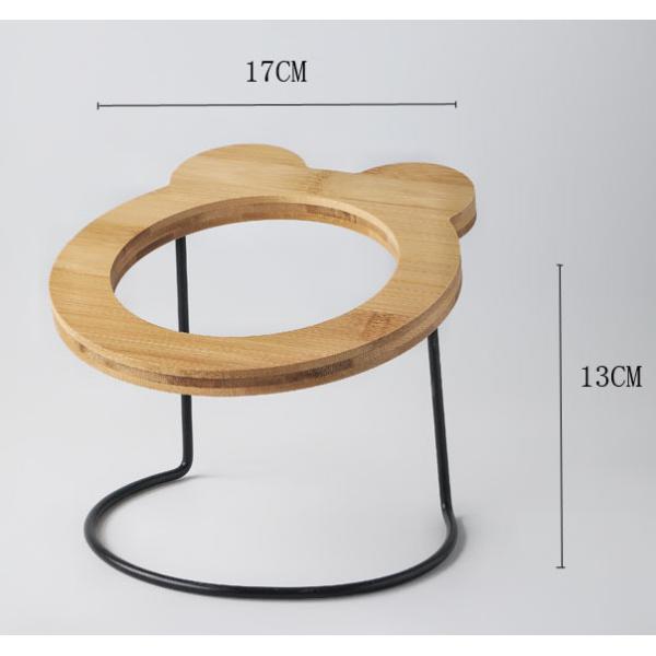 Elevated Ceramic Dog Cat Bowls for Food and Water