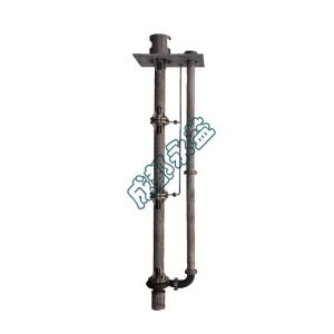 Vertical Submersible Chemical Pump , Electric Semi Submersible Pump Single
