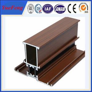 China Import China Products Aluminium Profile Doors And Windows Wooden Grain Aluminium Windows on sale
