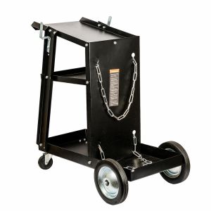 Welding Cart 100 LBS 3 Shelves Automobile Workshop Tools Equipment