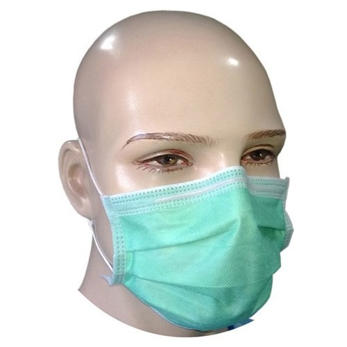 Buy 3 Ply Disposable Face Mask  Breathable / Nonwoven Surgical Mouth Mask at wholesale prices