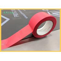 China Stucco Masking Tape Outdoor UV Stucco Masking Tape Red Stucco Tape for sale