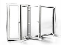 Accordion Folding Window Doors / Aluminium Folding Window Dust Resistance