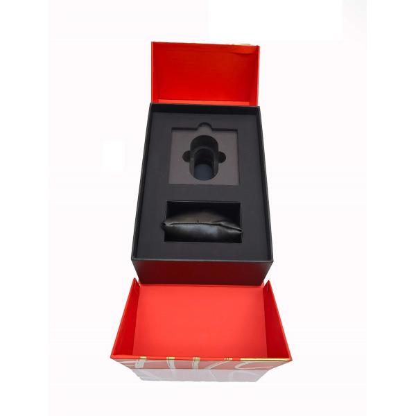 CMYK Custom Rigid Boxes , luxury gift packaging with Gold Foil Stamping EVA tray