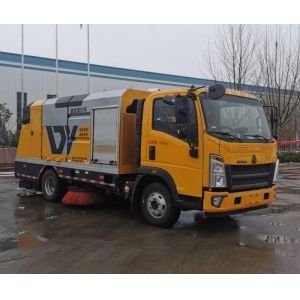 Strong Power 8ton Street Cleaner Truck Road Sweeping Vehicle ZBJ5087TSLF