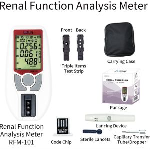 CE Uric Acid Tester Bluetooth Enabled Blood Glucose Meter 90g