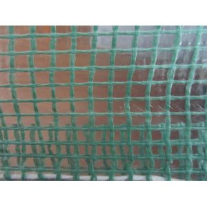 Quality 130g 2m wide plastic mesh clear tarps for greenhouse for sale