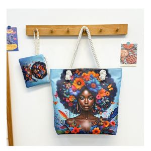 Versatile And Practical Multifunctional Zipper Handbag, Foldable Beach Bag,