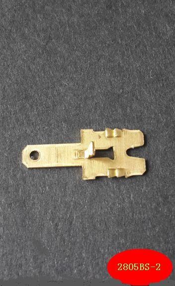 Buy Electrical Brass Terminal Connector / Stamping Parts and Brass Connector at wholesale prices