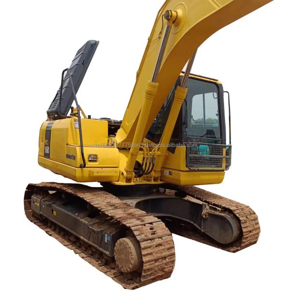 Used Komatsu PC160 Excavator 16 Ton Hydraulic Crawler Excavator Original