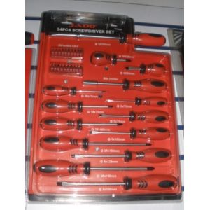 Quality 34 pcs screwdriver set ,with 20 pcs bits for sale