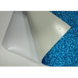 Kindergarten DIY Card Artwork Self Adhesive Glitter Paper With Even Surface Coating