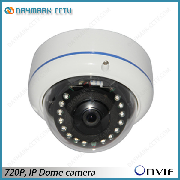 Buy 720p Dome IP Infrared Camera Low Lux P2P at wholesale prices