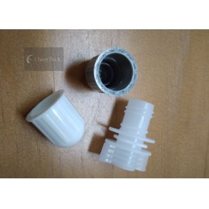 Bullet Shape Plastic Spout Caps Inner Diameter 12mm For Food Packaging