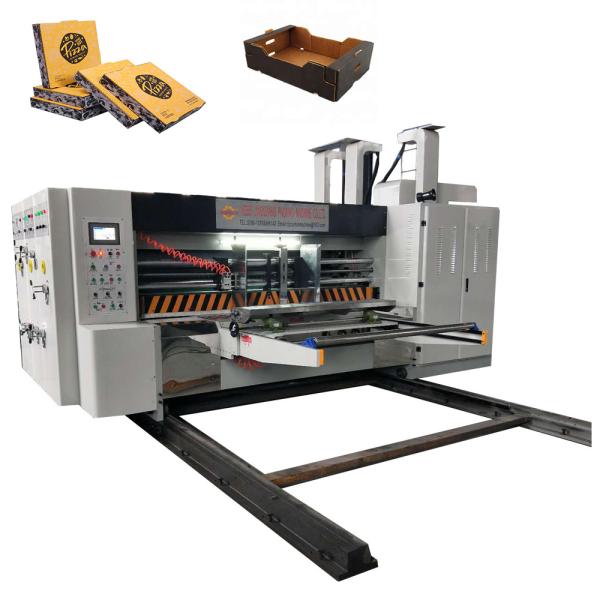 Small Carton Slotting Diecutting Corrugated Box Printing Machine 5colors Automatic