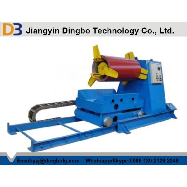 China Hydraulic Uncoiler Machine with PLC Vector Inverter Control System with Hydraulic Station on sale China Hydraulic Uncoiler Machine with PLC Vector Inverter Control System with Hydraulic Station on sale