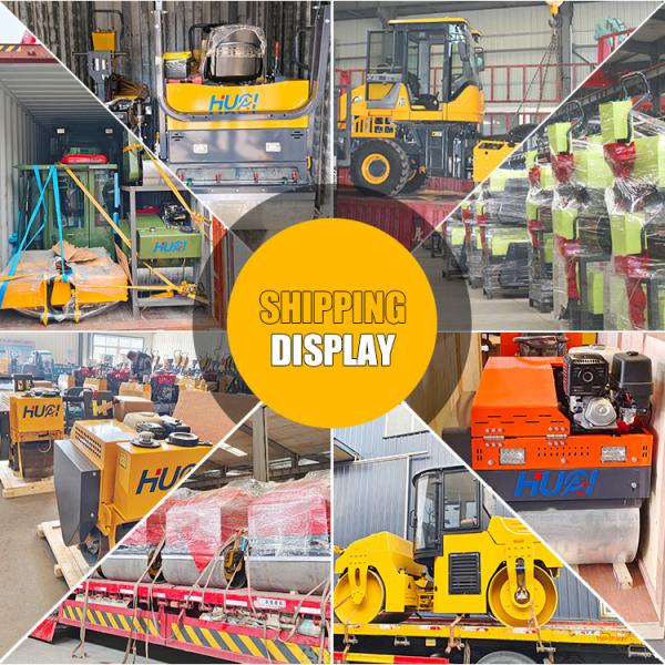 3 Tonne Road Roller Machine Vibratory Roller Double Drum Mini Road Roller Compactor for Asphalt & Soil Compaction