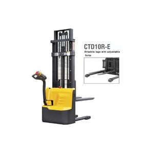 AC Function Walkie Electric Pallet Stacker With Small Turning Radius Dustproof