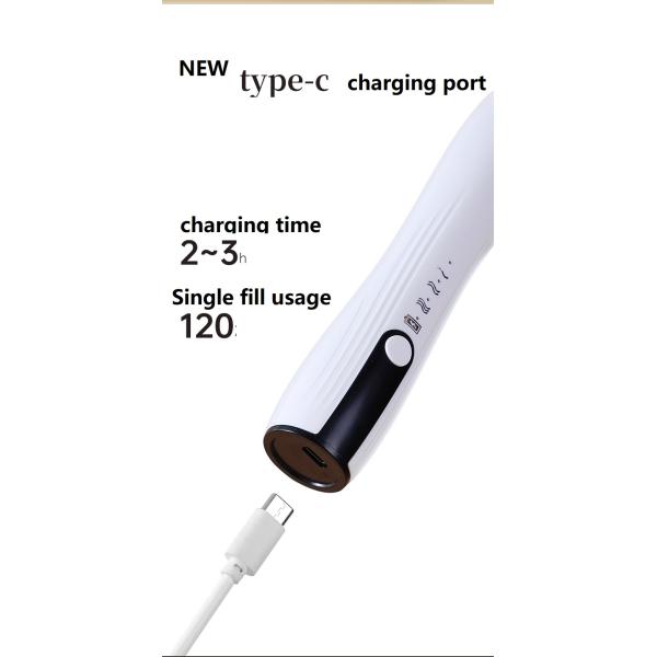800mAh Battery Capacity 304 Stainless Steel Handheld Egg Beater for Kitchen Coffee