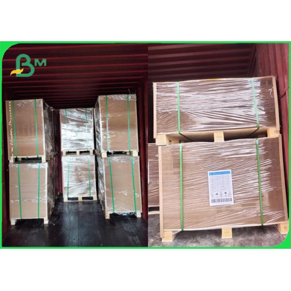 Buy Food Safe Brown Kraft Paper Waterproof Food Packing 70 - 150gsm at wholesale prices