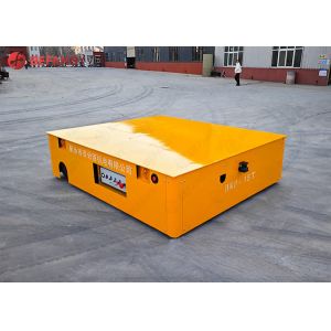 Battery Trackless Transfer Cart With PU Wheel
