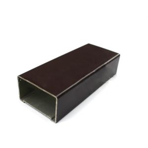 Different Colores Anodized Aluminum Profiles ， Rectangle For Sliding Window
