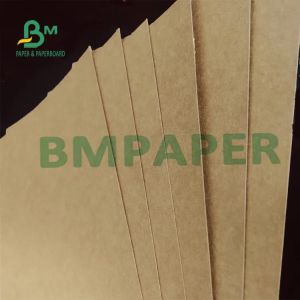 350g Unbleached Sack Kraft Paper , Extensible Industrial Brown Packing Paper