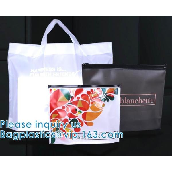 Buy Biodegradbale, Make Up Pouch With Zippe, Travel Toilet Cosmetic Bag, Bikini Zip Lock Slider Packaging Bag at wholesale prices