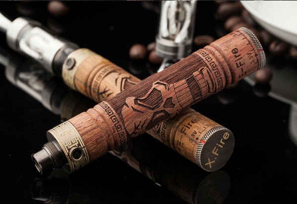 New Top Selling Wood Twist Vaporizer X-Fire E Cig