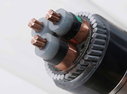 8.7/15kv Medium Voltage Power Cables 3 Core 3 X 95 mm2 CU SWA Electrical Cable