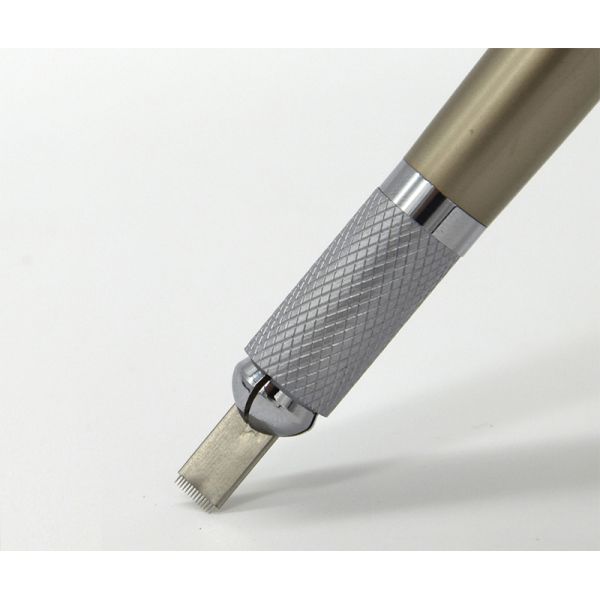 14F Double Stars 316 Stainless Steel Microblading Needle for Eyebrow Permanent Makeup in 500pcs/box