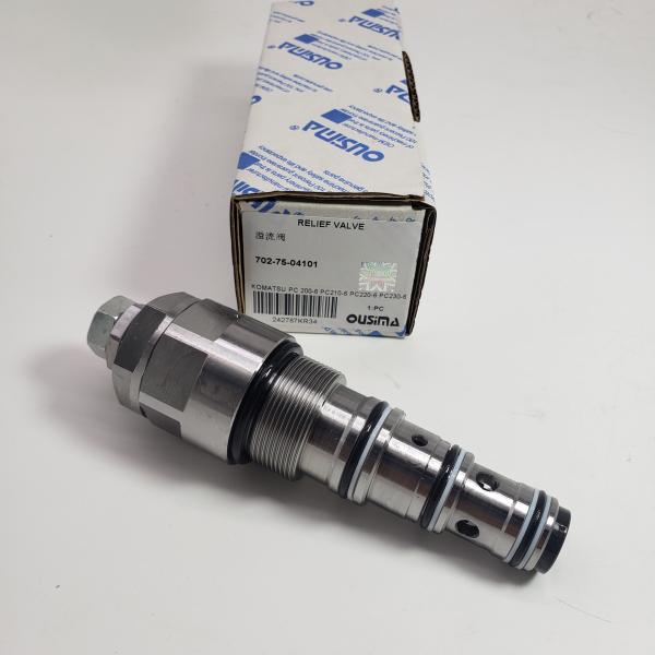 Relief Valve 702-75-04101 For KOMATSU PC100L PC200 PC210 PC220 PC230 PC240
