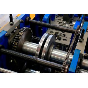 3 Phase High Speed CZ Purlin Roll Forming Machine With PLC Control System