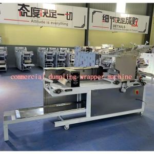 Commercial Dumpling Skin Machine, Wonton Skin Machine, Round Wrapper Machine