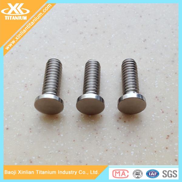 Buy Metric Gr2 And Gr5 M8 Titanium Cheese Head Screws at wholesale prices