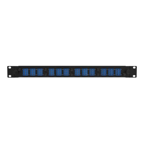 Rongbang RBTX-MP4PP02 1U 19" 4 Slots HD Modular Sliding Panel 48 SC 96 LC Interface for Data Center Enterprise Network
