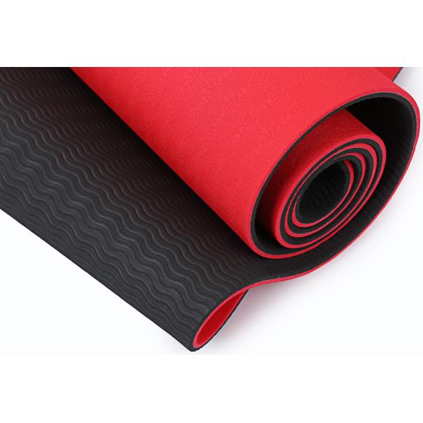 Buy Custom Print Exercise Bamboo Thick NBR Gymnastics Yoga Mat at wholesale prices