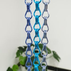 Custom Pattern Aluminum Metal Curtains For Separator