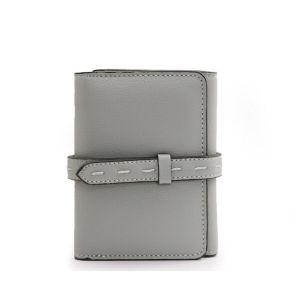 The new wallet female short paragraph Korean version of the simple and stylish